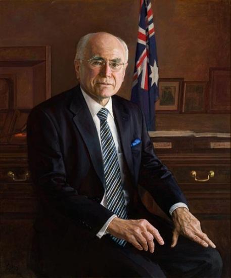 The Hon. John W Howard AC, 2009 by Jiawei Shen (1948‒)